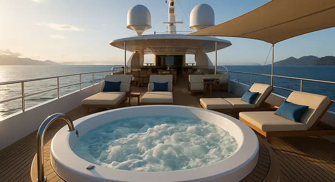 Luxury Yacht Deck